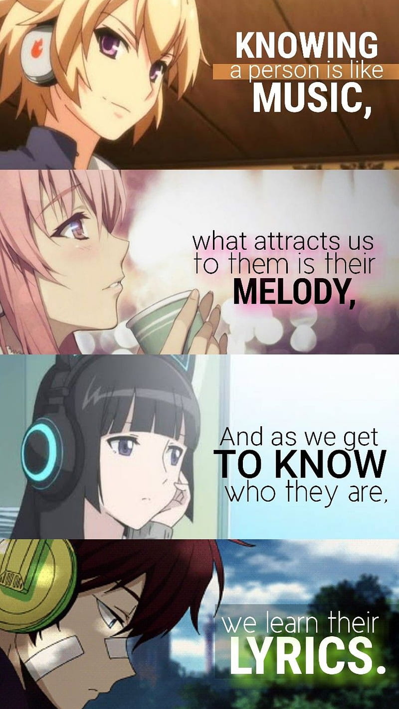 HD anime quote wallpapers | Peakpx