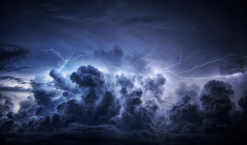 Big Storm, nature, cloud, lightning