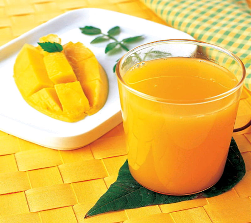 Mango Juice, fruit, HD wallpaper