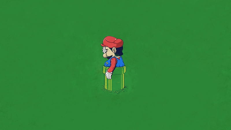 Super Mario Bros., Super Mario Funny, HD wallpaper
