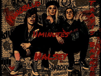 11minutes music halsey yungblud travis barker HD wallpaper