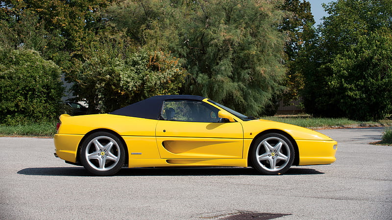 1995 Ferrari F355 Spider, Convertible, V8, car, HD wallpaper