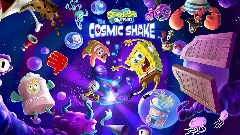 SpongeBob SquarePants The Cosmic Shake, HD wallpaper