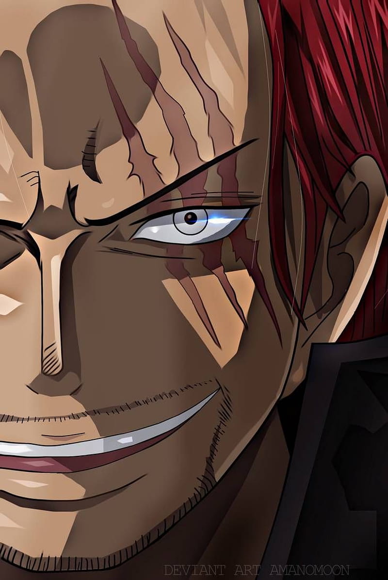 Reddit - OnePiece - i made a shanks wallpaper ^-^  One piece tattoos, One  piece drawing, One piece manga