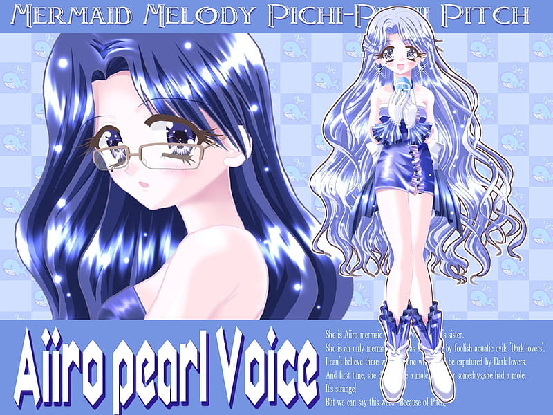 Mermaid Melody-Noel, mermaid melody, pichi pichi pitch, aiiro pearl voice, noel, HD wallpaper