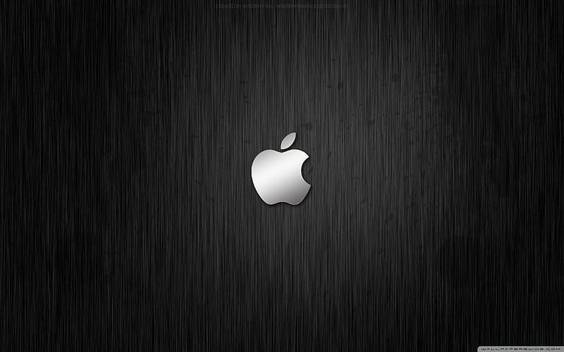 metal apple-think different apple mac, HD wallpaper