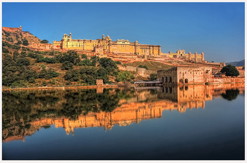 Amer Fort - Fortress in Jaipur, HD wallpaper