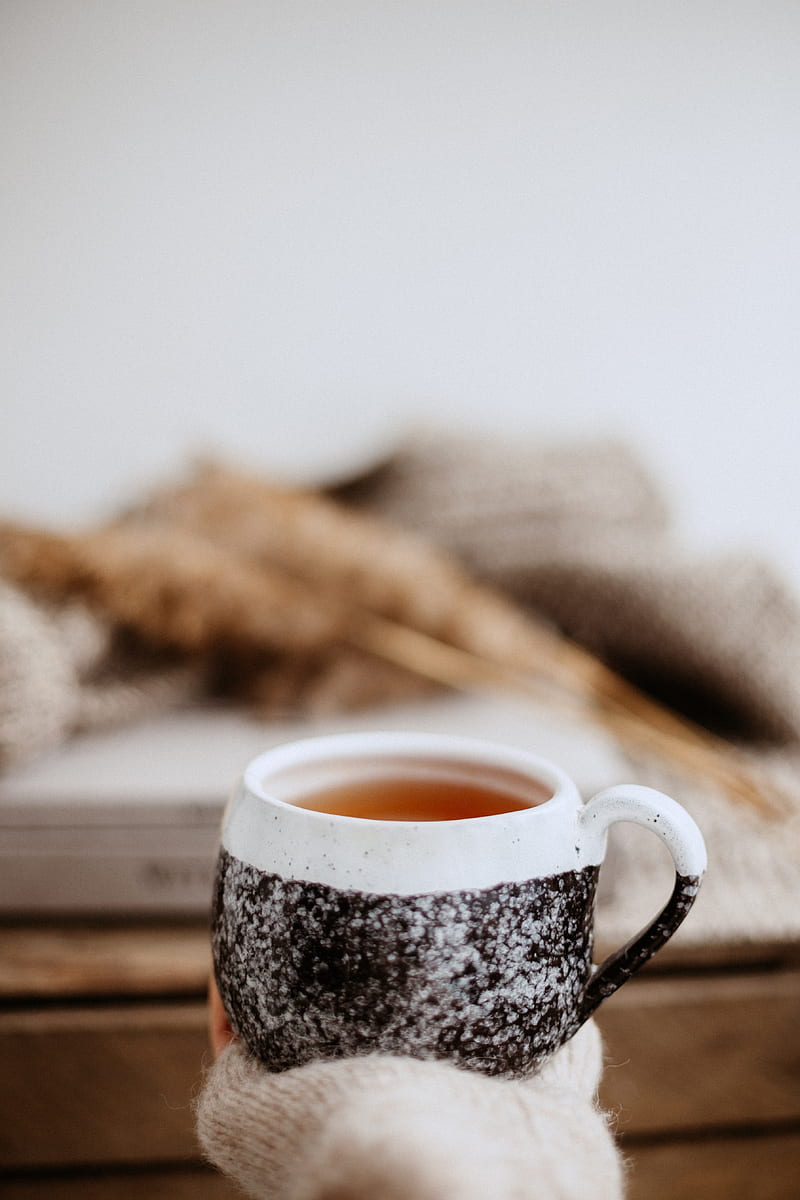 mug, tea, drink, hand, HD phone wallpaper