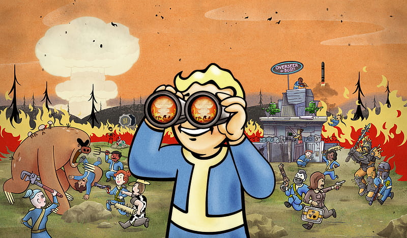 Fallout 76 Nuclear Winter, HD wallpaper
