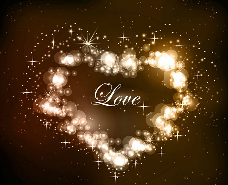 Love, words, sparks, heart, HD wallpaper | Peakpx