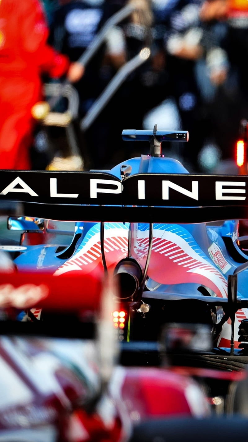 F1 alpine, formula, one, HD phone wallpaper