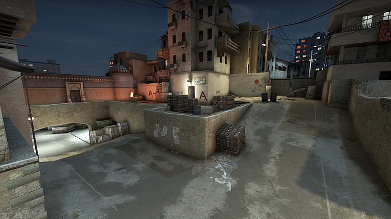 Counter Strike - Global Offensive, Global Offensive, Map, Video Game, Counter Strike, Dust, Dust Map, HD wallpaper