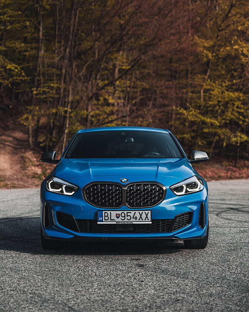 bmw 420d m sport, bmw, car, carsports, road, blue, HD phone wallpaper