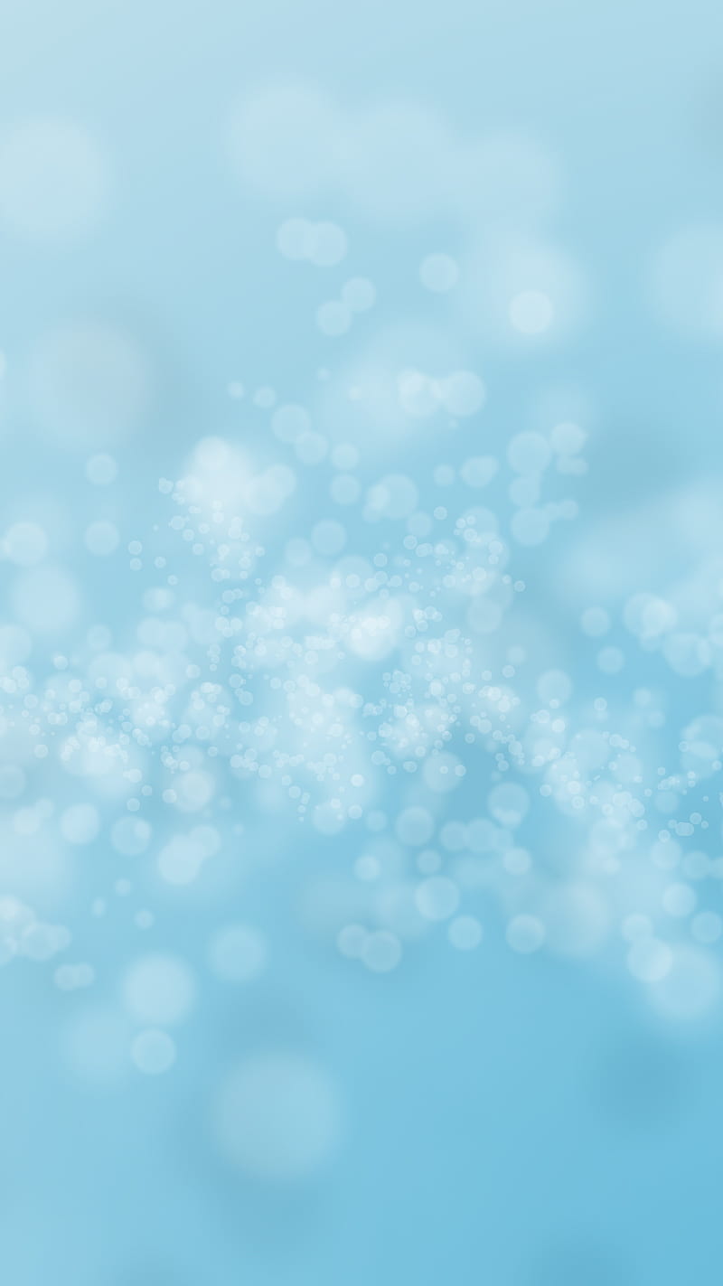 Bubbles, air, blue, desenho, simple, water, white, HD phone wallpaper