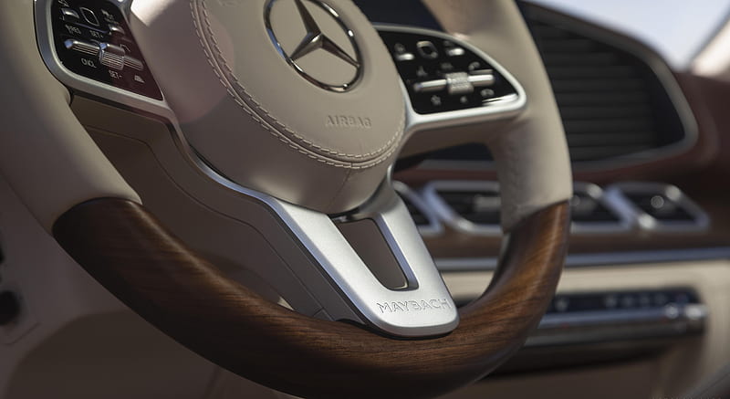 2021 Mercedes-Maybach GLS 600 (US-Spec) - Interior, Steering Wheel , car, HD wallpaper