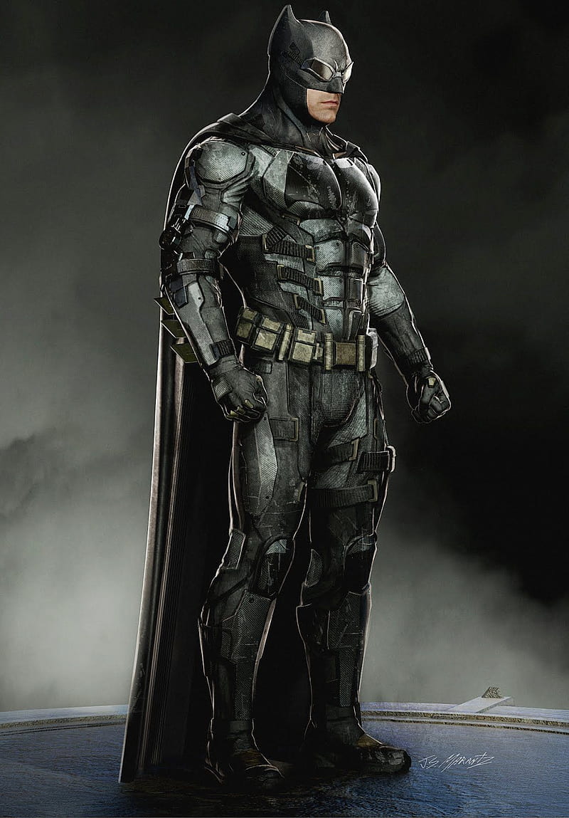 Batman JL DCEU, batman, batsuit, dceu, justice league, HD phone wallpaper