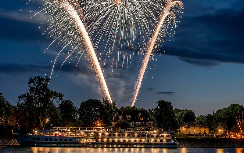 Speyer Rhineland Palatinate Fireworks 2023 Bing, HD wallpaper