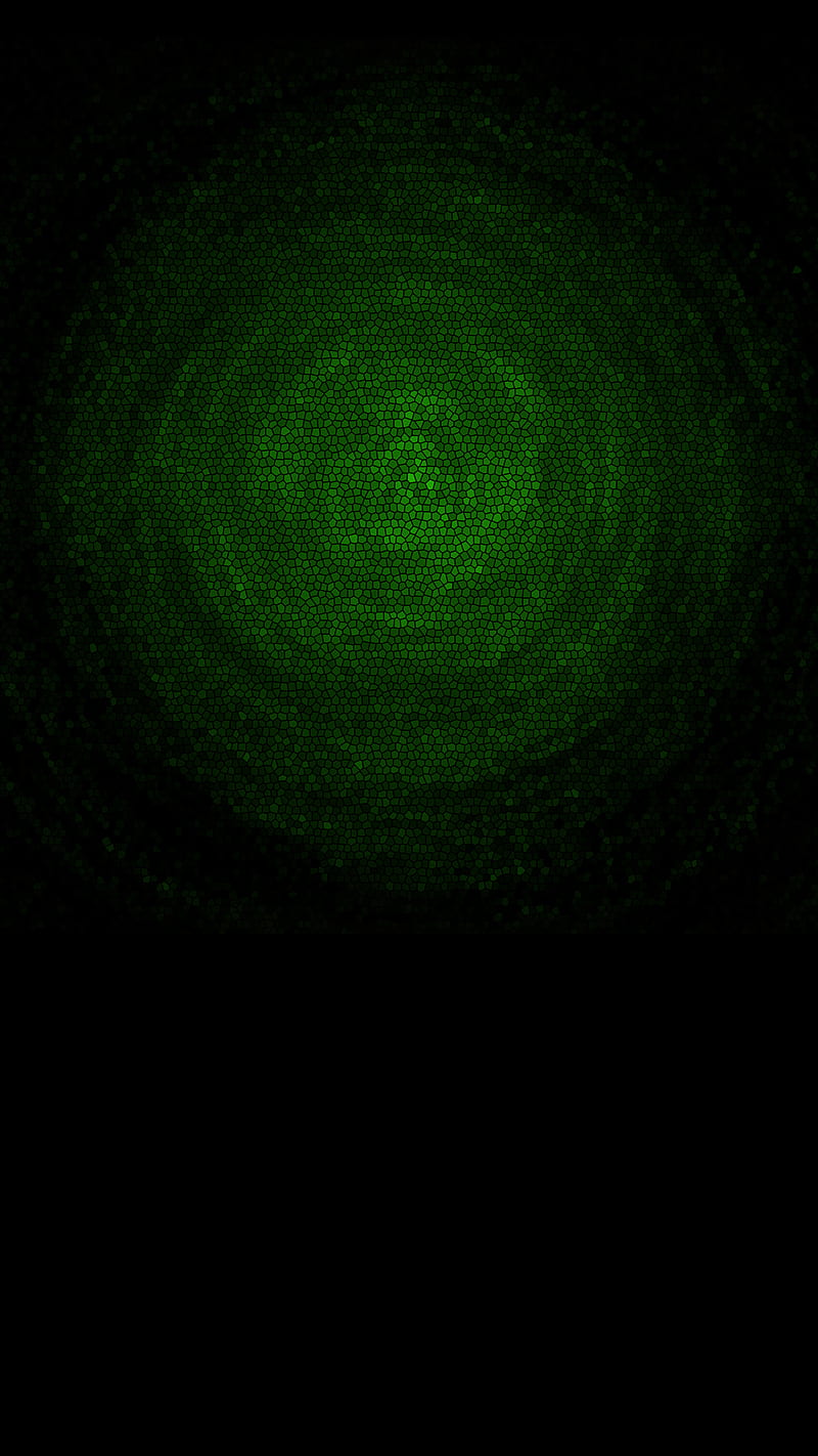 Green Vortex, abstract, black, desenho, HD phone wallpaper