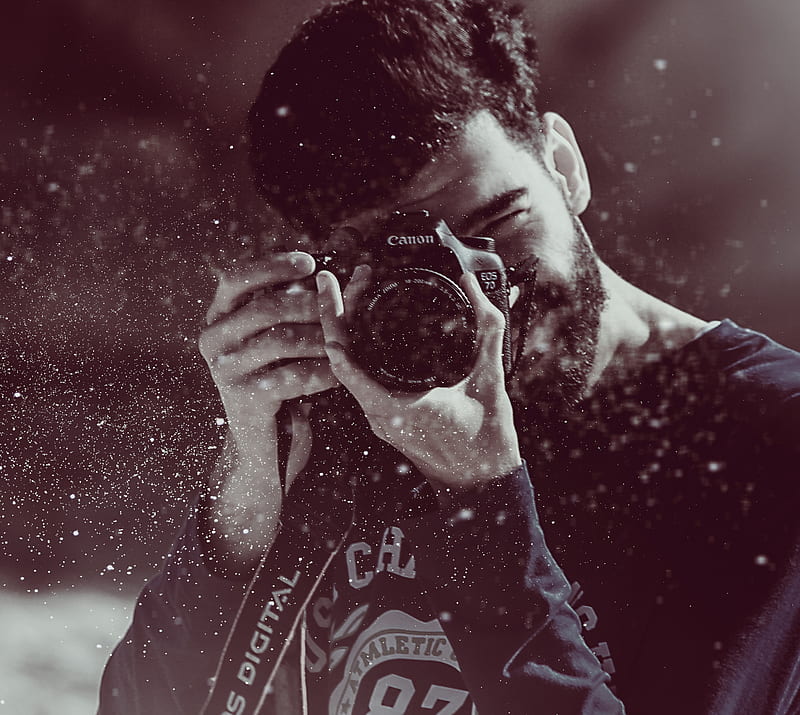 graphy of person taking using Canon camera, HD wallpaper
