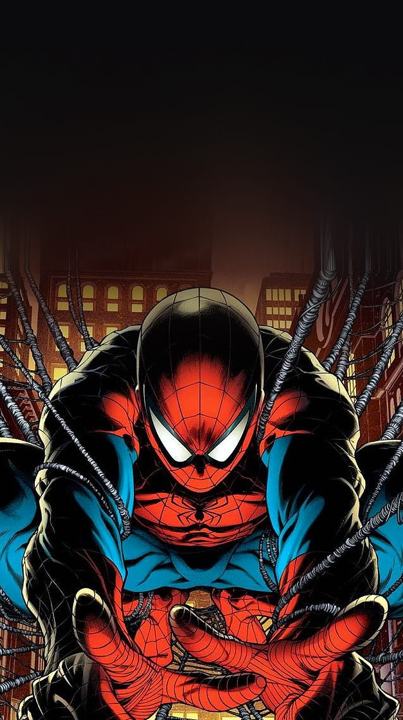 Spiderman, comic hero, marvel, superhero, HD phone wallpaper | Peakpx