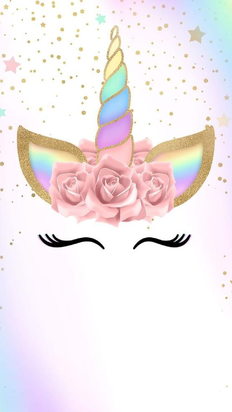 UNIPaper, happy, rainbow, unicorn, HD phone wallpaper
