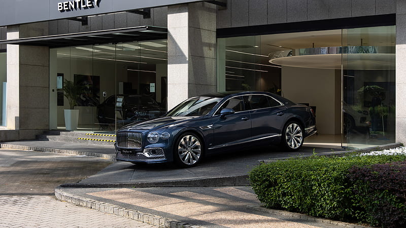 Bentley Flying Spur V8 First Edition 2021, HD wallpaper