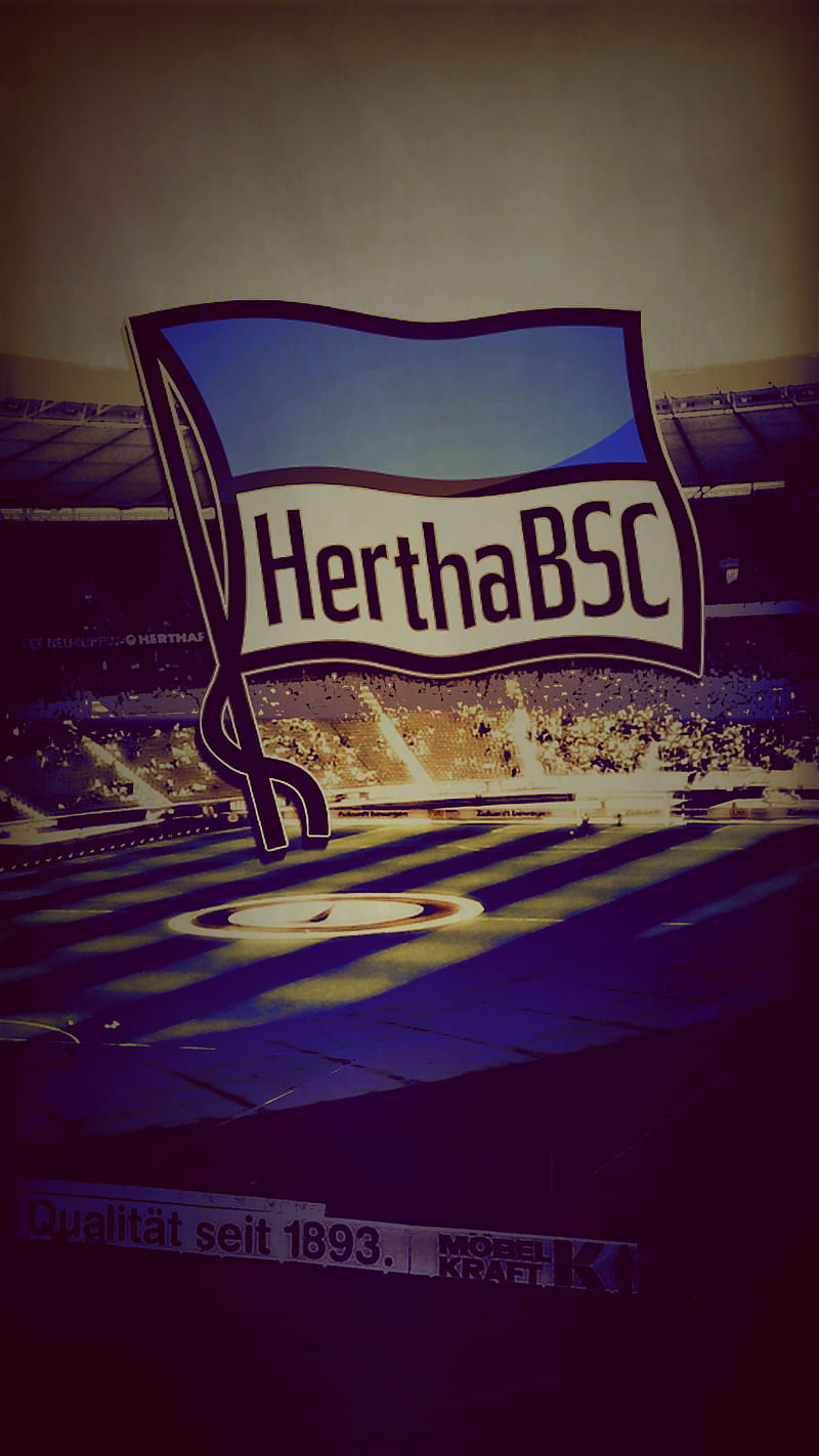 Hertha BSC rbdesignz, berlin, fahne pur, harlekins, hertha, hertha bsc, olympiastadion, ultras, HD phone wallpaper