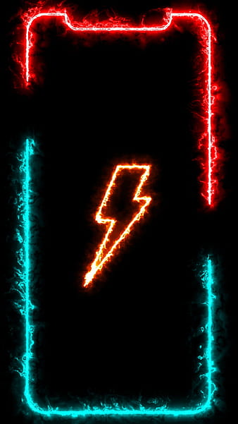 Notch flash logo, symbols, HD phone wallpaper