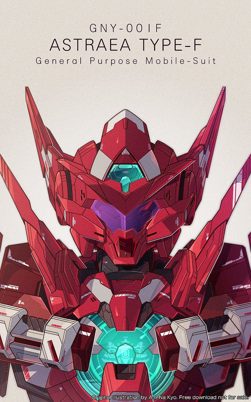 Am Na Kyo On Twitter. Gundam Art, Gundam , Gundam Exia, Gundam Astraea, HD phone wallpaper