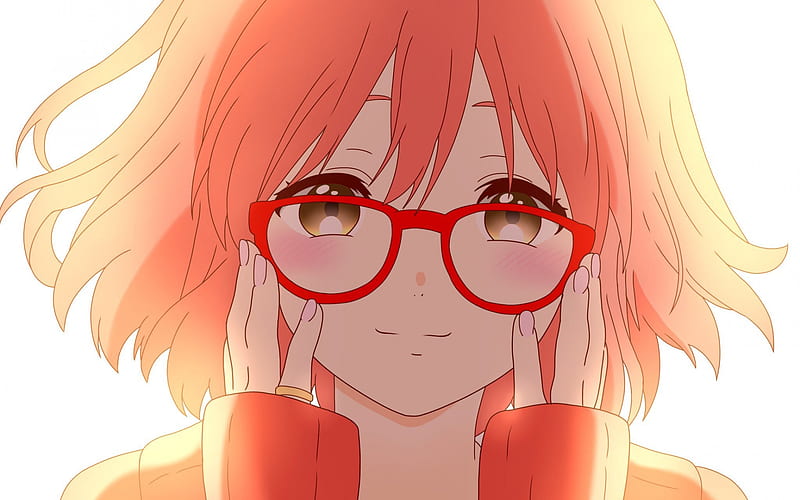 Kyoukai no Kanata, Mirai Kuriyama, portrait, japanese manga, anime ...