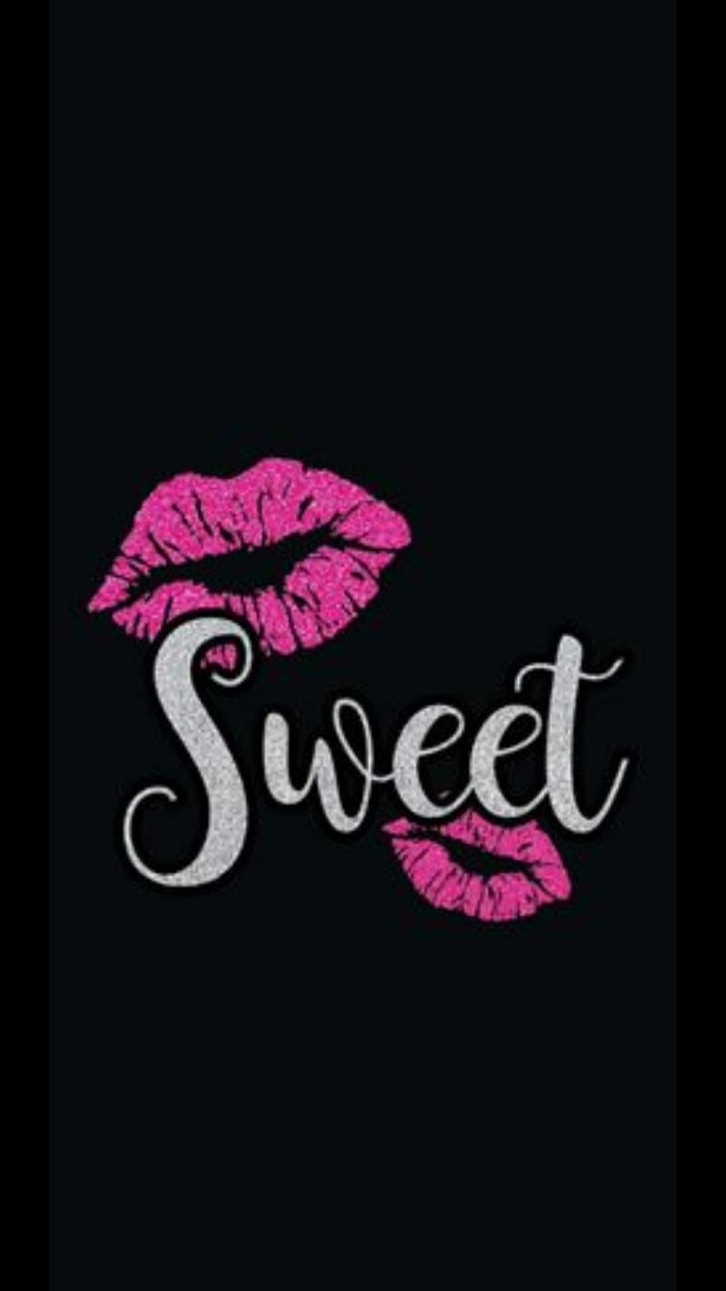 Sweet kiss, blowing kisses, girl, love, makeup, quotes, HD phone ...