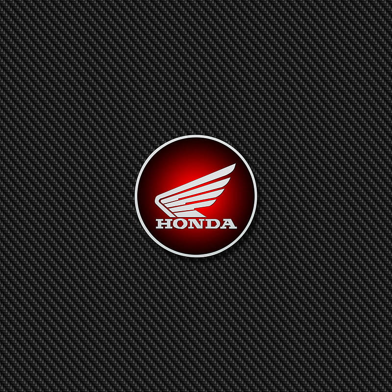 Honda Wing Carbon, honda, logo, HD phone wallpaper