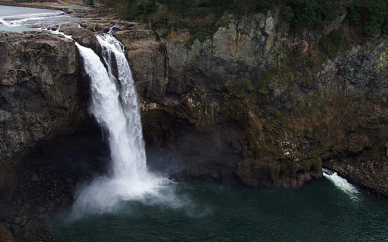 Waterfalls, Earth, Snoqualmie Falls, HD wallpaper