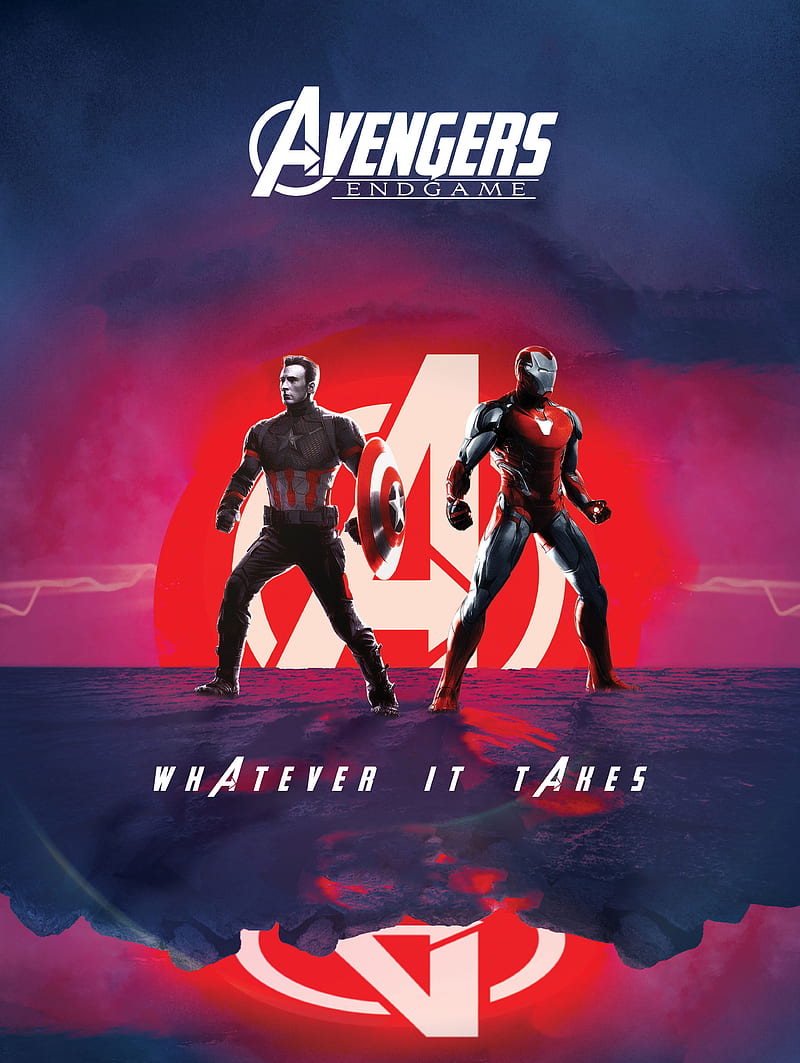 iron man, avengers: endgame, captain america, Movies, HD phone wallpaper