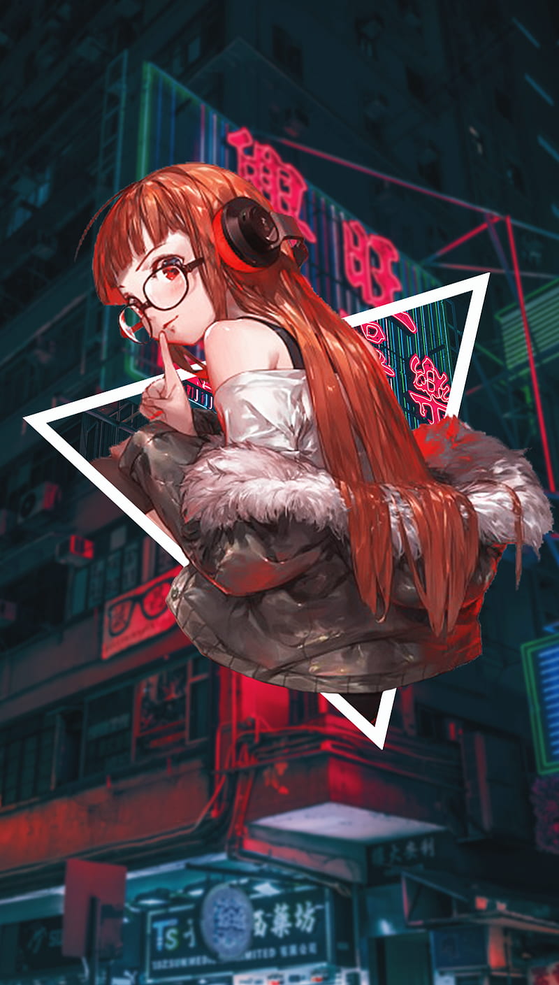 Persona 5  Futaba Sakura 4K wallpaper download