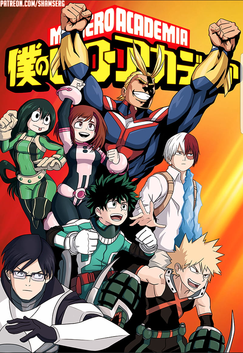 1080P free download | My hero academia, all, deku, migth, todoroki, HD ...