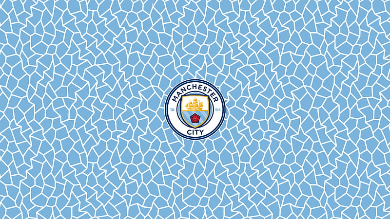 Manchester City FC, soccer, man city, logo, manchester city, football, premier league, HD wallpaper
