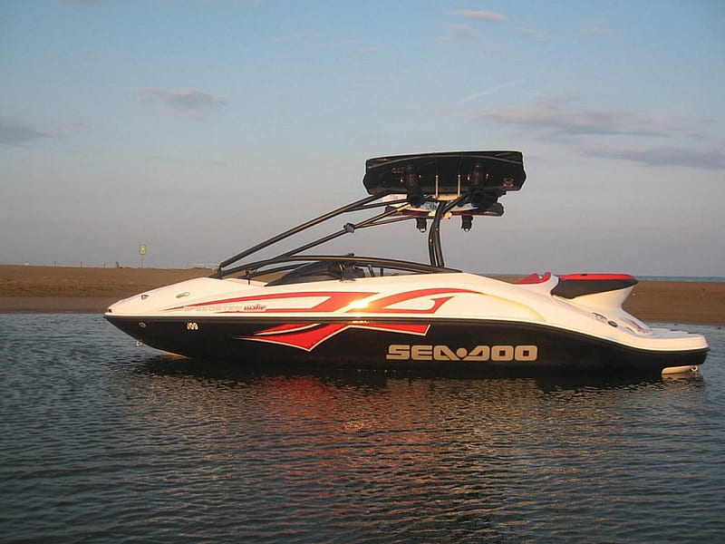Sea Doo Speedster, Boat, thrill, speed, ride, HD wallpaper