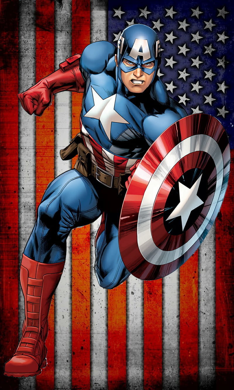 Sentinel of Liberty , america, avengers, captain america, marvel, usa, HD phone wallpaper