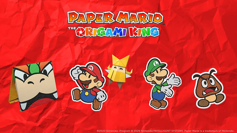 Mario, Paper Mario: The Origami King, Bowser, Olivia (Mario), Luigi,  Goomba, HD wallpaper | Peakpx