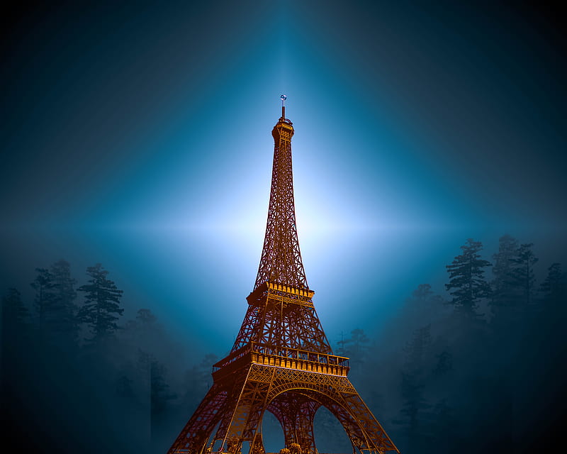 Eiffel Tower Night, autumn, best, french, paris, HD wallpaper | Peakpx