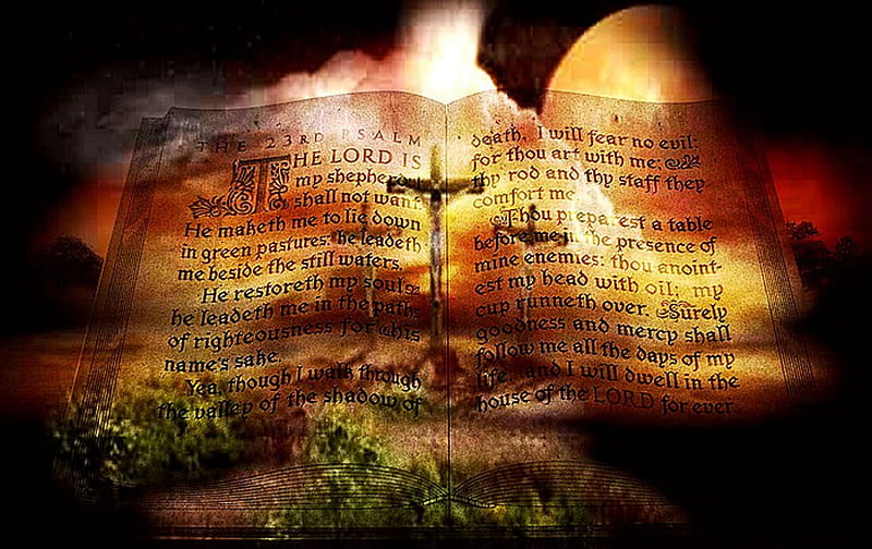 his word, religon, bible, HD wallpaper