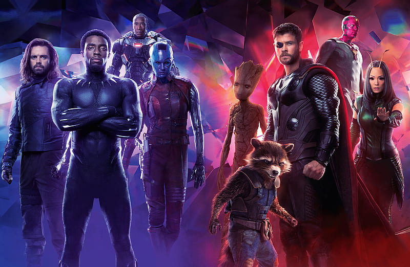 Avengers Infinity War 2018 Empire Magazine, avengers-infinity-war, 2018-movies, movies, artist, , black-panther, winter-solider, nebula, war-machine, thor, baby-groot, vision, HD wallpaper