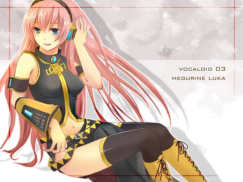 Luka vocaloid 03, bvb, zexon, gothic, anime, HD wallpaper | Peakpx