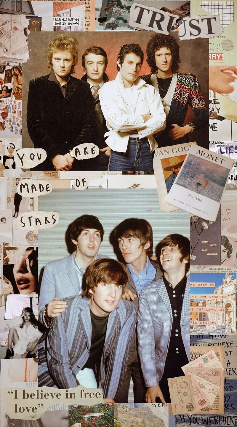 Beatles queen, beatles, queen, HD phone wallpaper | Peakpx