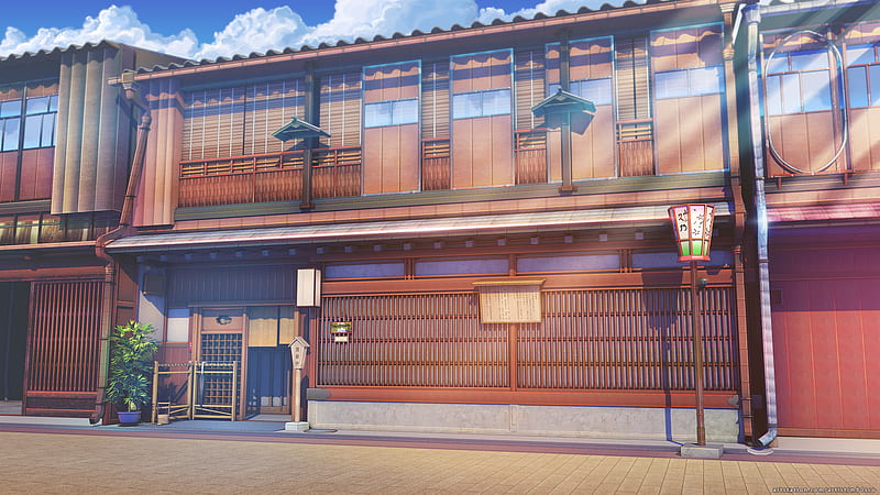Anime, House, HD wallpaper