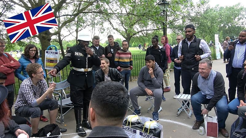 SPEAKERS CORNER HYDE PARK LONDON UK, ANY TOPIC, DISCUSSION, SPEECH, PEOPLE, HD wallpaper