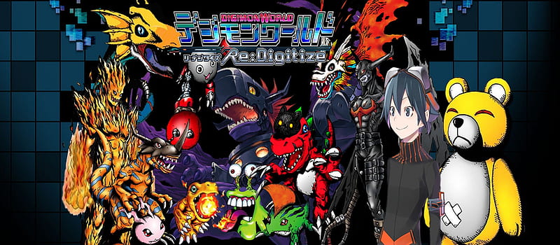 digimon world re digitize V1 digimon, numemon, seadra, digimon, pokemon, mon, mamemon, metal, blackmetalgreymon, gris, agumon, betamon, airdramo, tyranomon, agu, gabumon, re, digitize, meramon, HD wallpaper