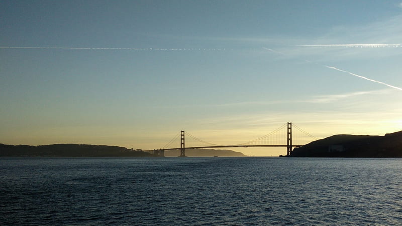 at the edge of the world, II, california, golden gate, bridge, ocean, pacific, bay, san francisco, HD wallpaper