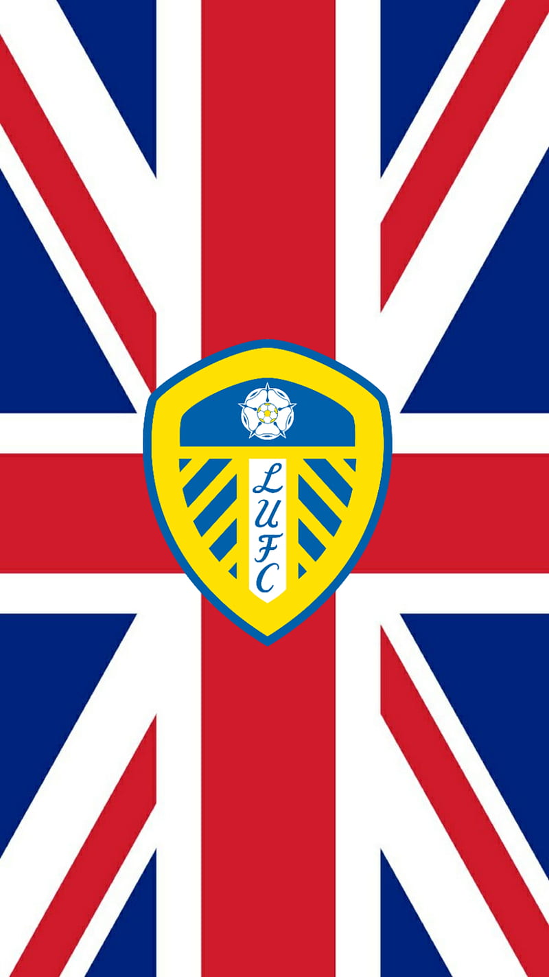 Leeds Utd FC, british, flag, football club, leeds united, leeds utd, union jack, HD phone wallpaper